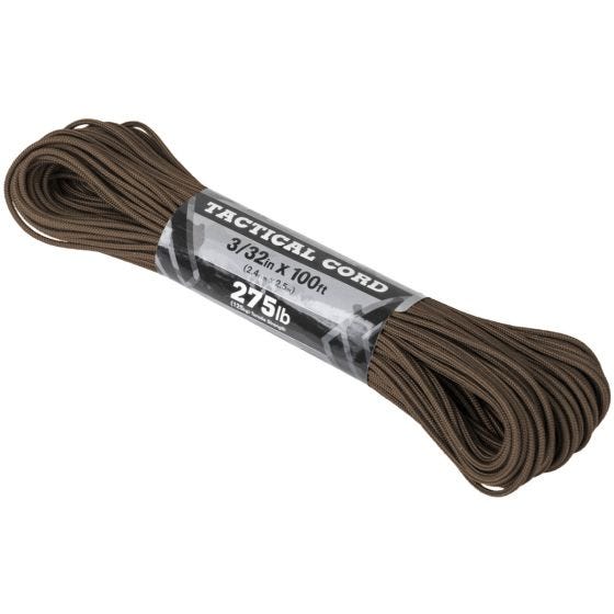 Corda Tática Atwood Rope 275 100 ft - Castanho