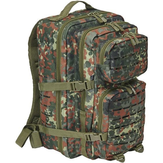 Mochila Grande Brandit US Cooper Lasercut - Flecktarn