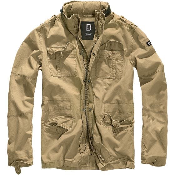 Casaco Brandit Britannia - Camel
