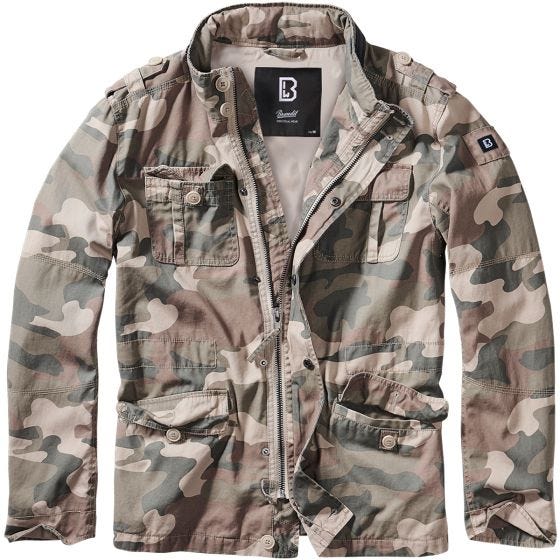Casaco Brandit Britannia - Light Woodland