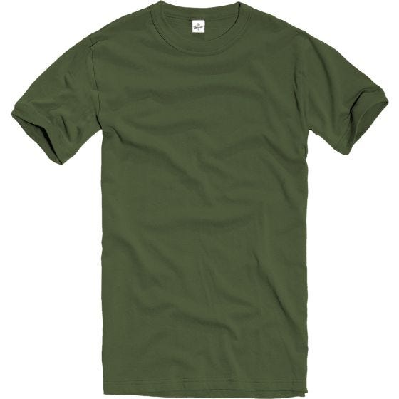 T-Shirt Brandit BW - Verde-Azeitona