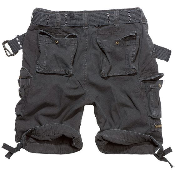 Calções Brandit Savage Vintage - Preto
