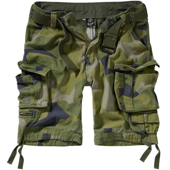 Calções Brandit Savage Vintage - Swedish M90 Camo