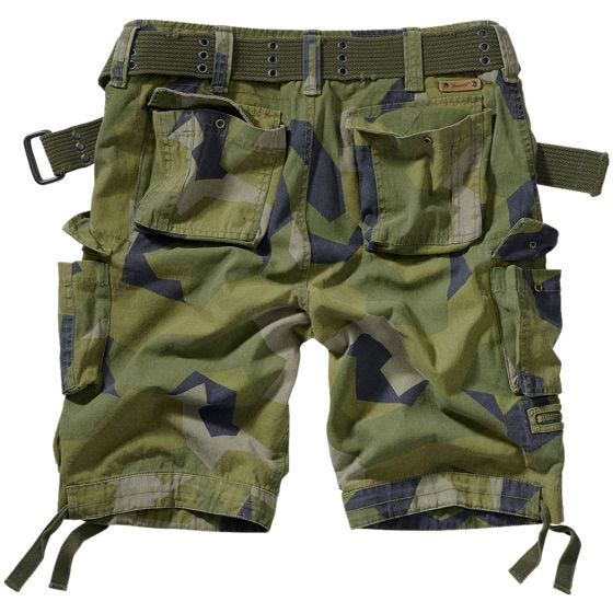 Calções Brandit Savage Vintage - Swedish M90 Camo