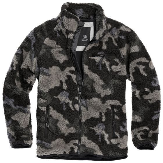 Casaco Brandit Teddyfleece - Dark Camo