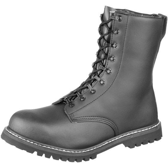 Botas Brandit Combat Para com Pelo Sintético - Preto