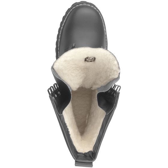 Botas Brandit Combat Para com Pelo Sintético - Preto