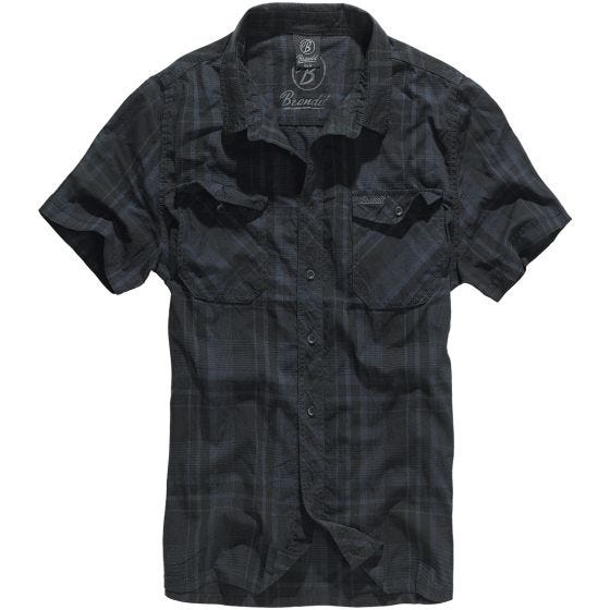 Camisa Brandit Roadstar - Preto/Azul