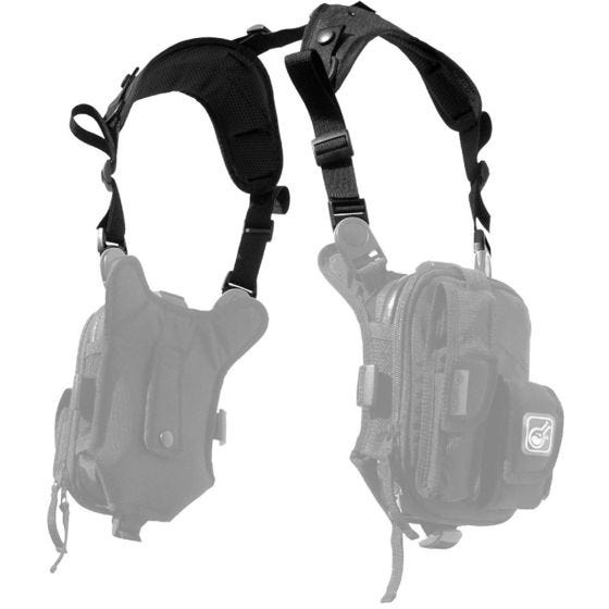Arnês de Ombro Civilian Covert RG Anatómico - Preto
