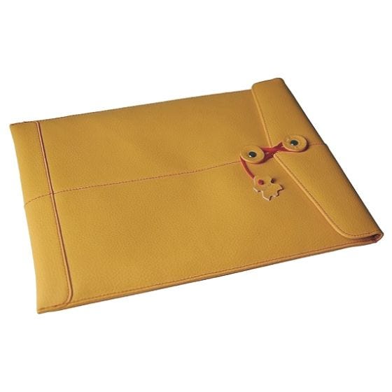 Capa para Portátil em Couro Civilian Pro Manila-15 MacBook Pro 15" - Mango