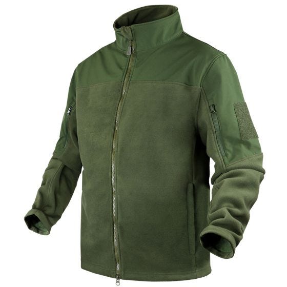 Casaco de Malha Polar Condor Bravo - Olive Drab