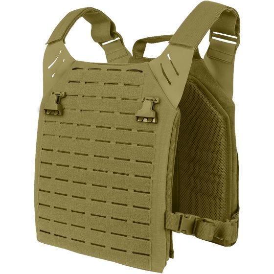 Porta-placas Condor Elite LCS Vanquish - Coyote Brown