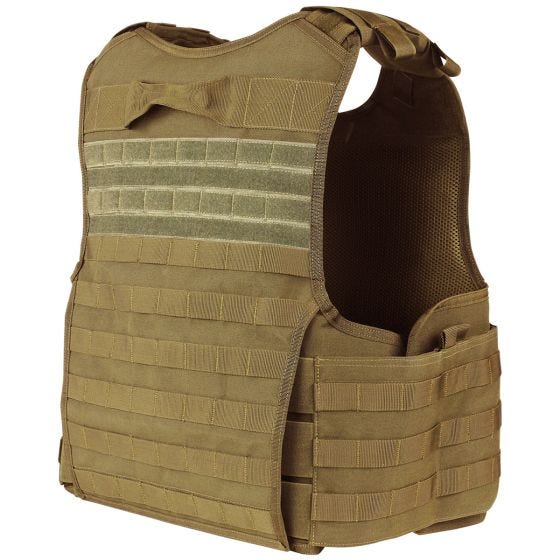 Porta-placas Condor Enforcer Releasable - Coyote Brown