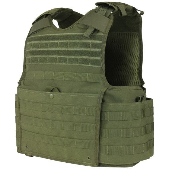 Porta-placas Condor Enforcer Releasable - Olive Drab