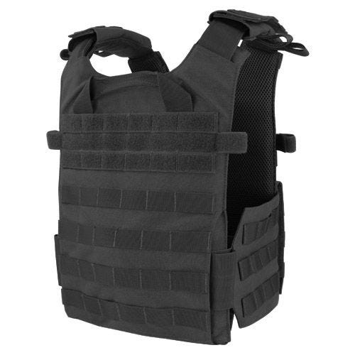 Porta-placas Condor Gunner Leve - Preto