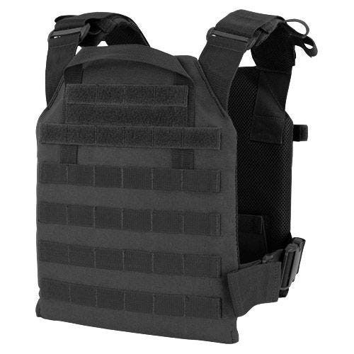Porta-placas Condor Sentry Leve Preto