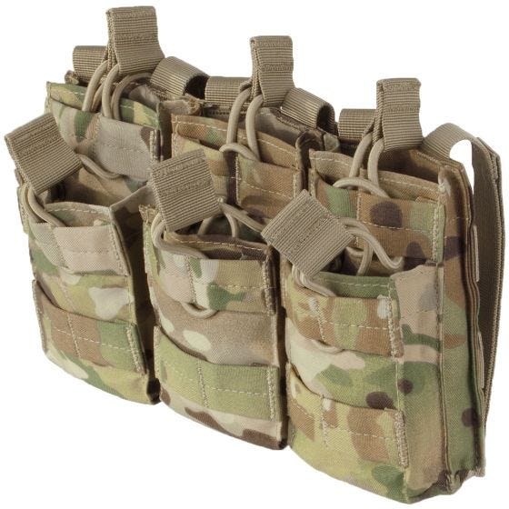 Bolsa Carregadores Condor Triple Stacker M4/M16 - MultiCam