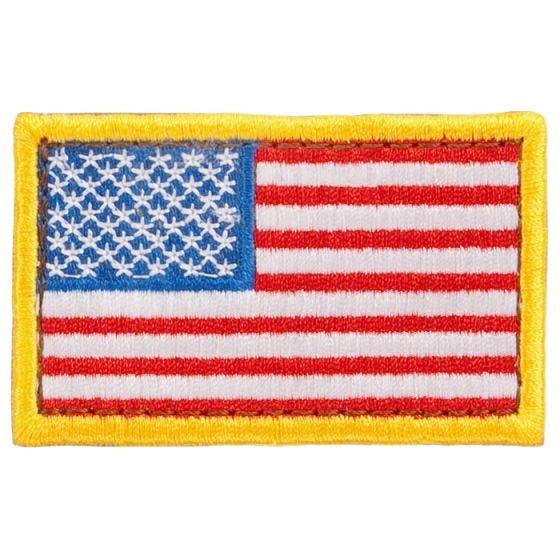 Emblema de bandeira Condor USA - Vermelho/Branco/Azul