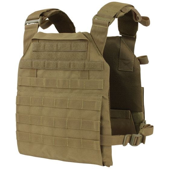 Porta-placas Condor Vanquish - Coyote Brown