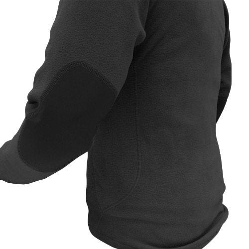 Pulôver de Malha Polar com Fecho 1/4 Condor - Preto