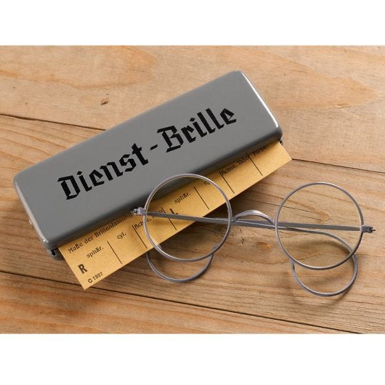 Óculos Mil-Tec Dienst-Brille com Estojo Metálico