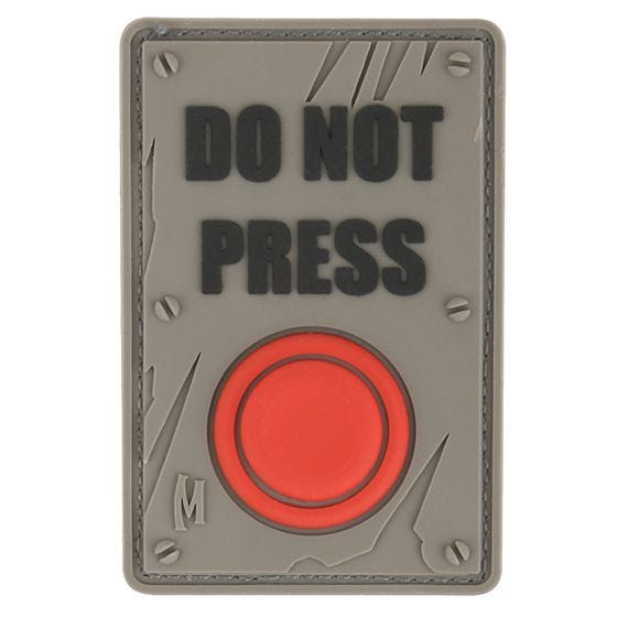 Emblema Morale Maxpedition Do Not Press - SWAT