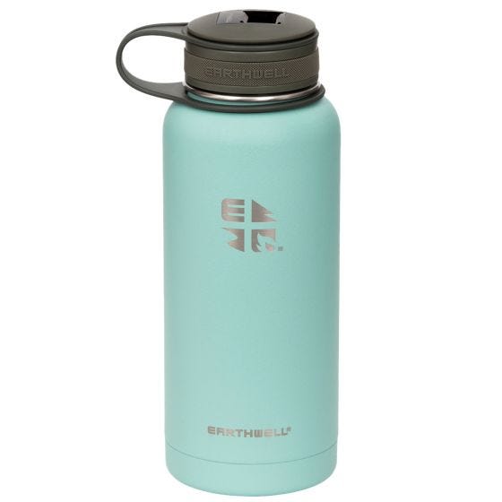 Termo com Sistema de Vácuo Earthwell Kewler Opener 946 ml - Aqua Blue