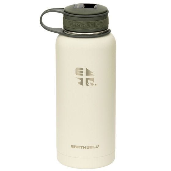 Termo com Sistema de Vácuo Earthwell Kewler Opener 946 ml - Baja Sand