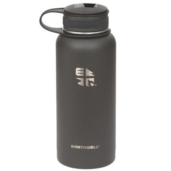 Termo com Sistema de Vácuo Earthwell Kewler Opener 946 ml - Volcanic Black