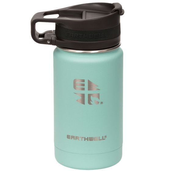 Termo com Sistema de Vácuo Earthwell Roaster Loop 355 ml - Aqua Blue