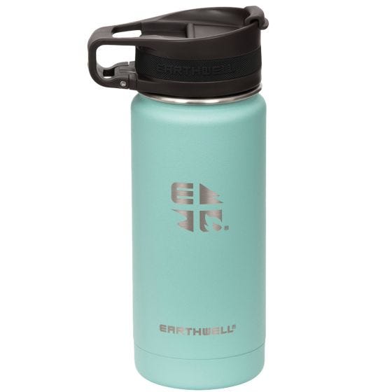 Termo com Sistema de Vácuo Earthwell Roaster Loop 473 ml - Aqua Blue