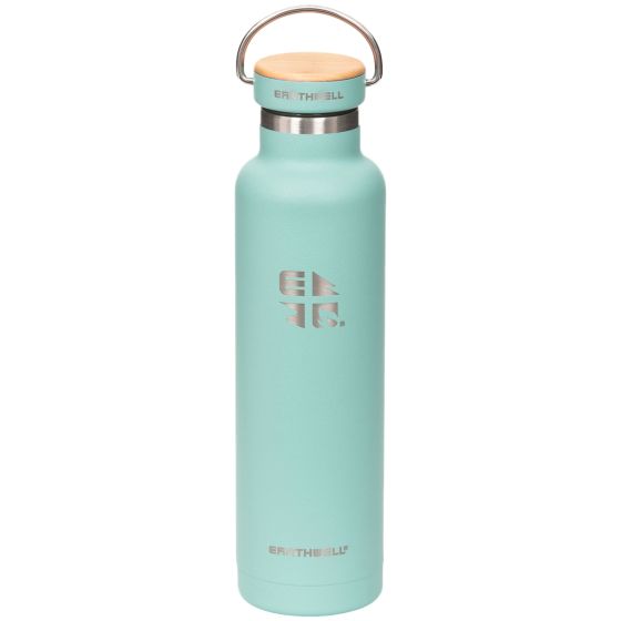 Termo com Sistema de Vácuo Earthwell Woodie 650 ml - Pine/Aqua Blue