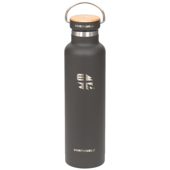 Termo com Sistema de Vácuo Earthwell Woodie 650 ml - Pine/Volcanic Black
