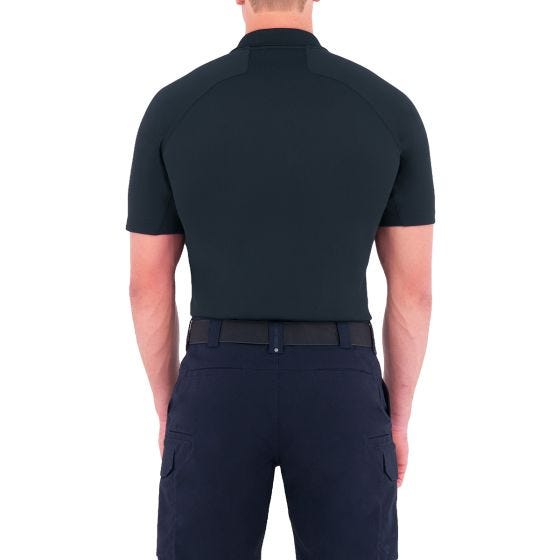 Pólo de Manga Curta First Tactical Performance Homem Midnight Navy