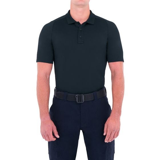Pólo de Manga Curta First Tactical Performance Homem Midnight Navy