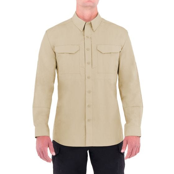 Sweatshirt First Tactical Specialist Tactical Homem Caqui