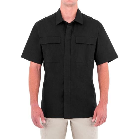 Camisa de Manga Curta First Tactical Specialist BDU Homem Preto