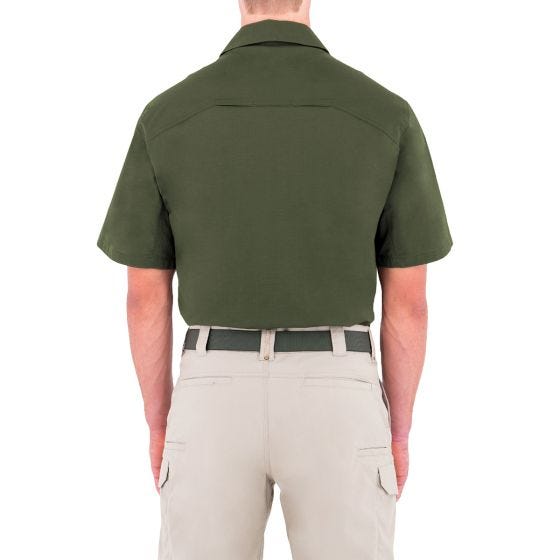 Camisa de Manga Curta First Tactical Specialist BDU Homem Verde OD
