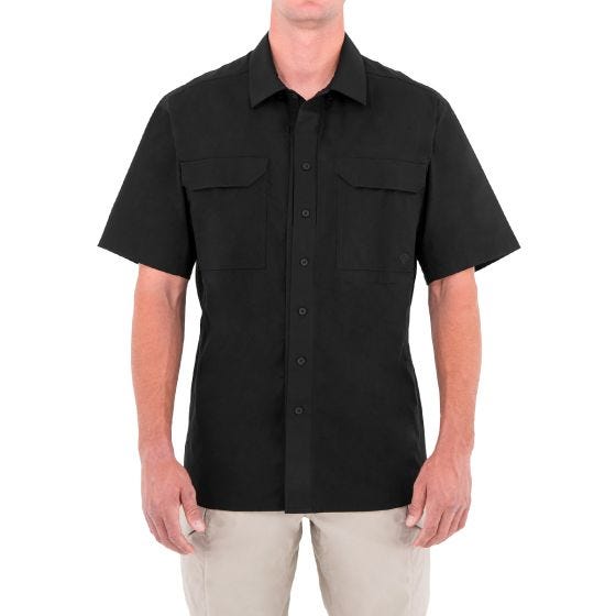 Camisa de Manga Curta First Tactical Specialist Tactical Homem Preto