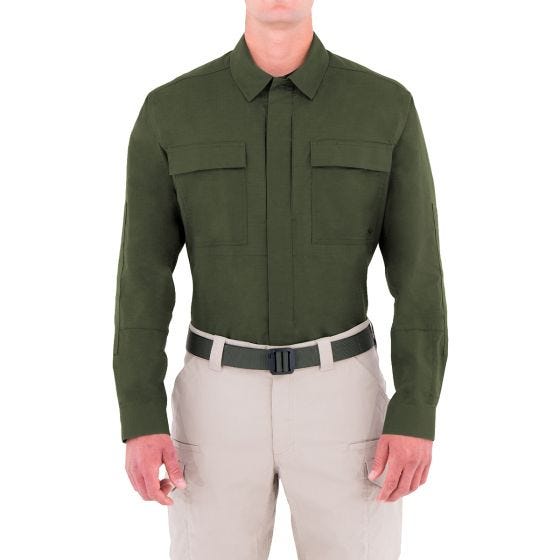 Sweatshirt First Tactical Tactix BDU Homem Verde OD