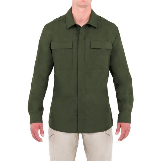 Sweatshirt First Tactical Tactix BDU Homem Verde OD
