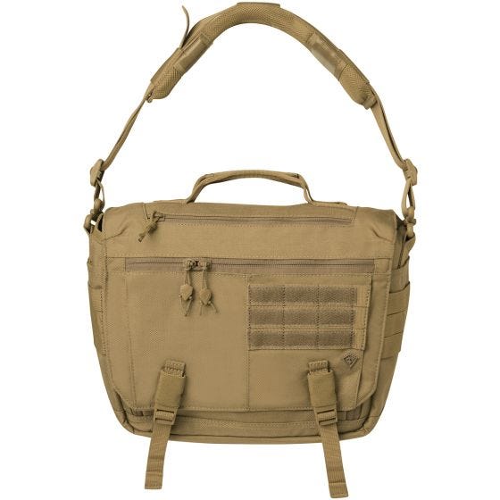 First Tactical Summit Side Satchel Coyote