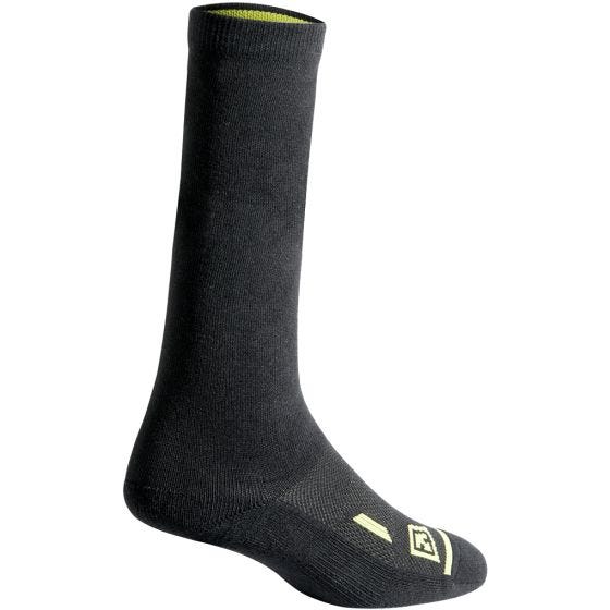 Meias First Tactical Duty 6" Algodão Pacote de 3 Preto