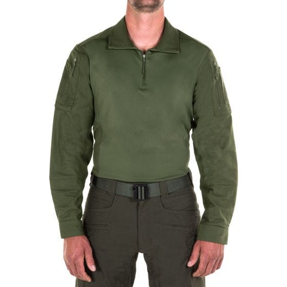 Camisa First Tactical Defender Homem - Verde OD