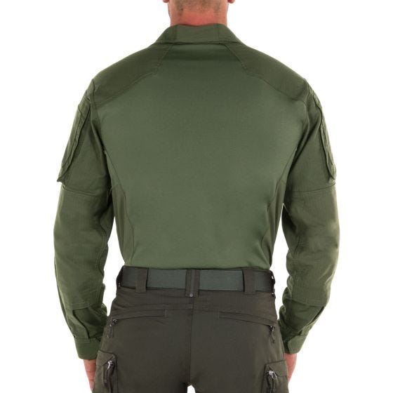 Camisa First Tactical Defender Homem - Verde OD