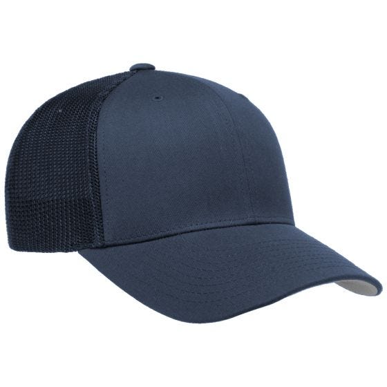 Boné com Rede Flexfit Trucker - Navy
