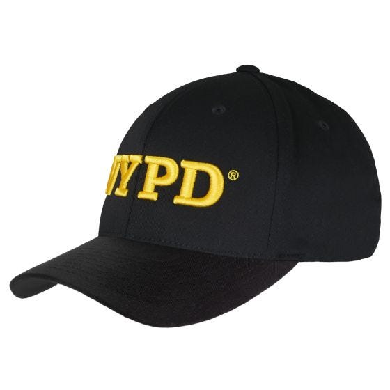 Boné Flexfit NYPD 3D Logo - Preto