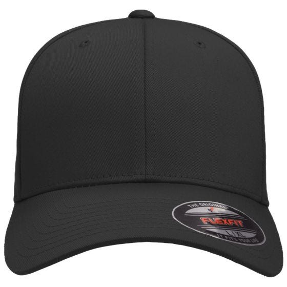 Boné Flexfit Wooly Combed - Preto/Preto