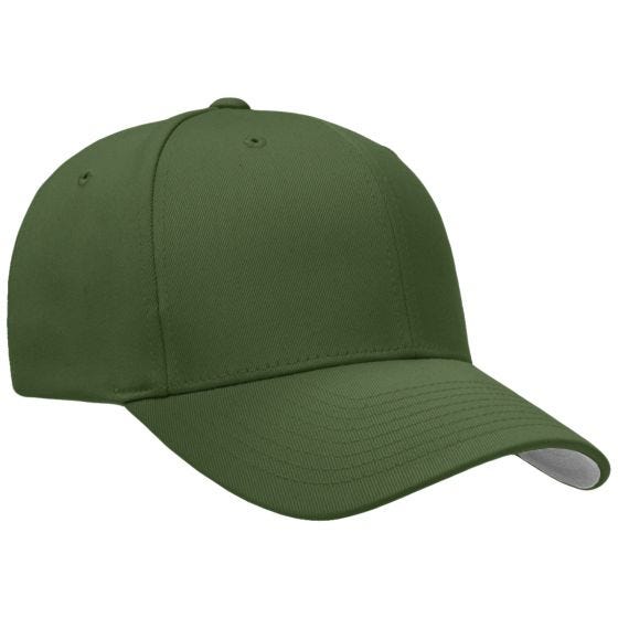 Boné Flexfit Wooly Combed - Verde-Azeitona