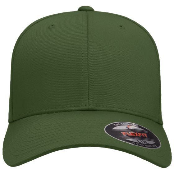 Boné Flexfit Wooly Combed - Verde-Azeitona